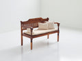 Banc de jardin - Bois - 180x70x95 cm - Marron foncé - Style classique